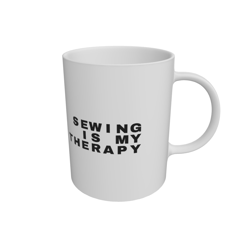 White Mug Front