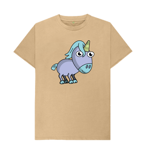 Sand Unicorn Organic Cotton Men's T-shirt