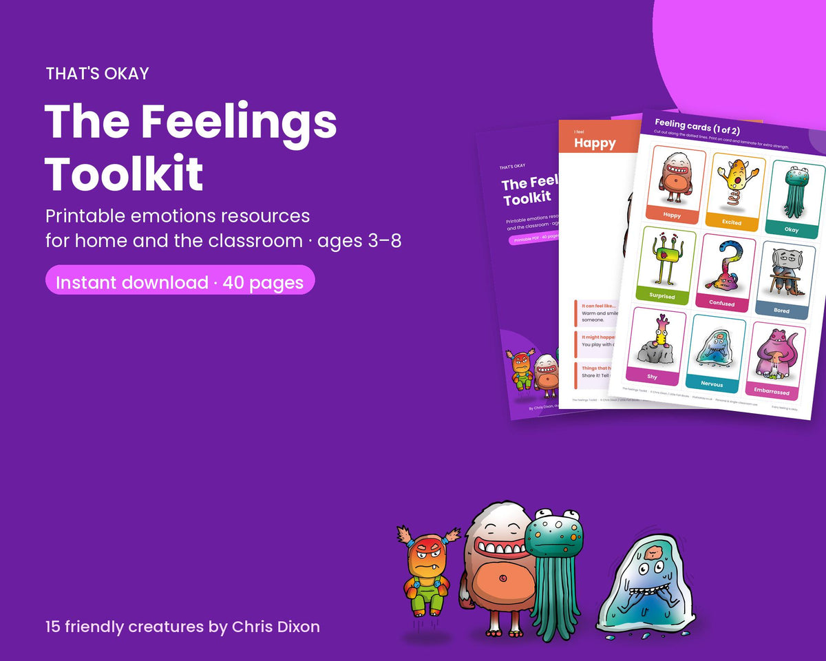 The Feelings Toolkit (Printable PDF Download)