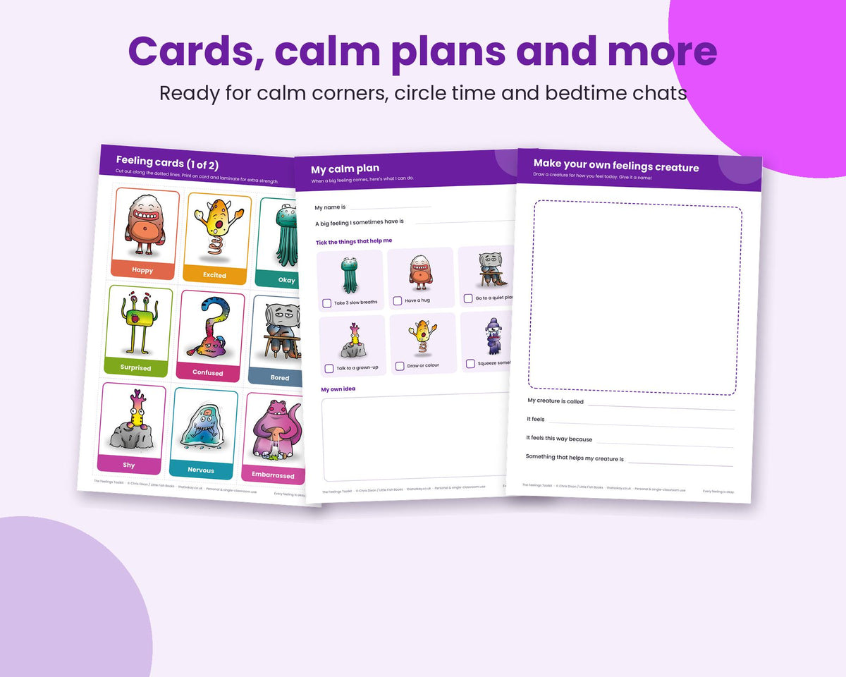 The Feelings Toolkit (Printable PDF Download)