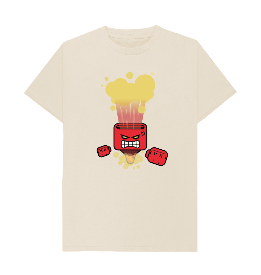 Oat Organic Cotton Men's Mental Health Angry Spirit T-Shirt