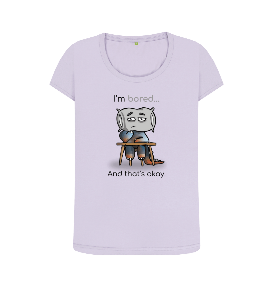 Violet Printed T-shirt Front