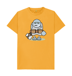 Mustard Organic Cotton Troll Orc Men's T-Shirt