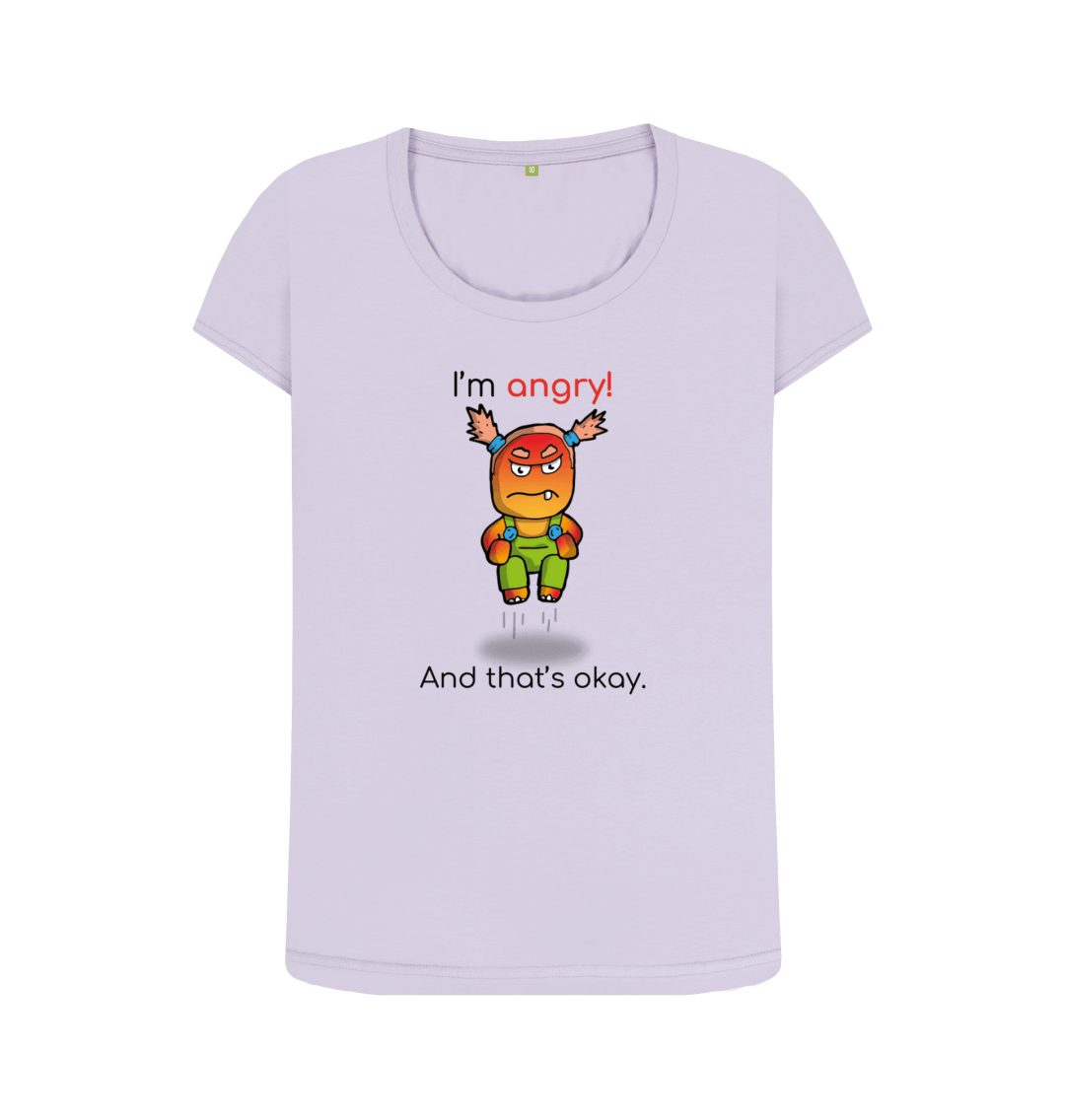 Violet Printed T-shirt Front