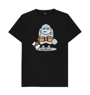 Black Organic Cotton Troll Orc Men's T-Shirt
