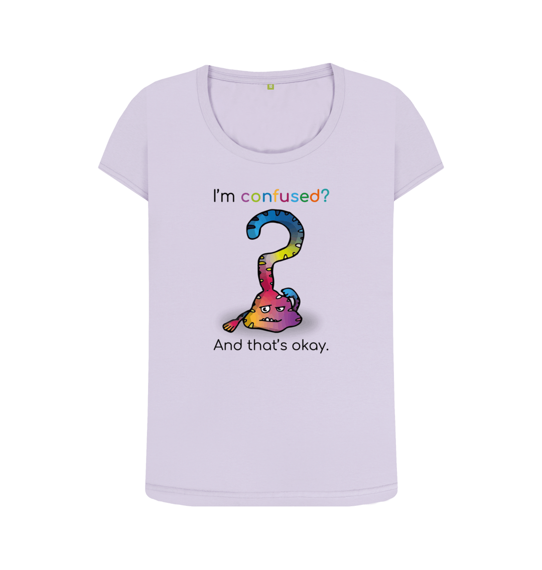 Violet Printed T-shirt Front