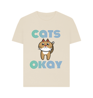 Oat Organic Cotton Cats Okay Mental Health Women's T-Shirt