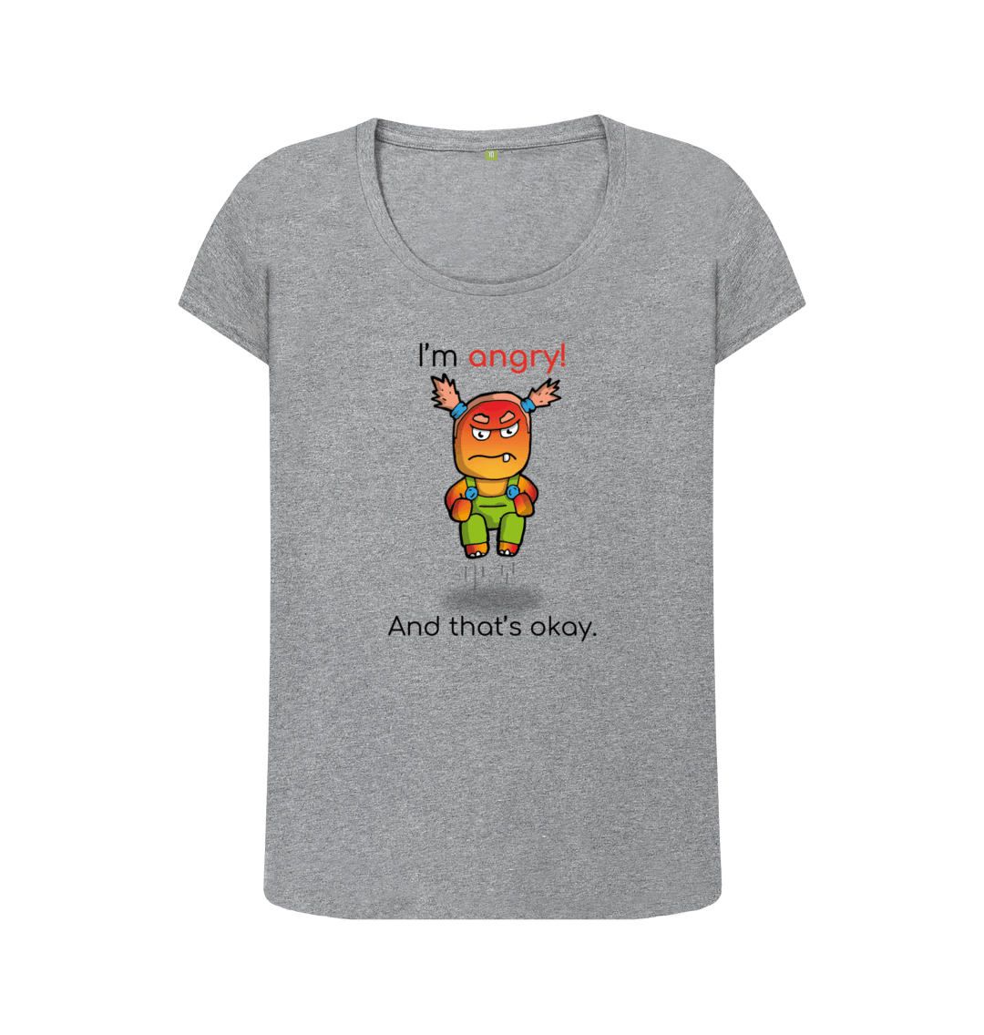 Athletic Grey Printed T-shirt Front