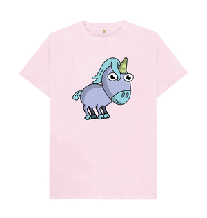 Pink Unicorn Organic Cotton Men's T-shirt