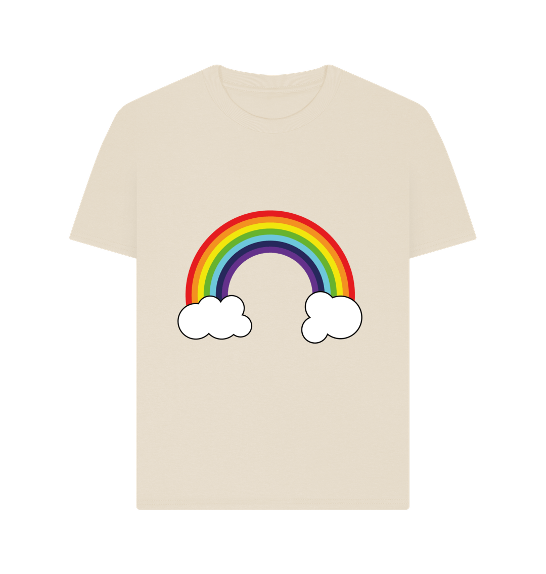 Oat Organic Cotton Rainbow Graphic Only Mental Health Women's T-Shirt