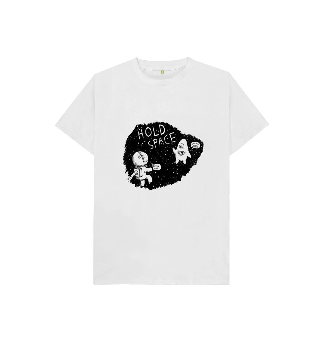 White Hold Space Organic Children's T-Shirt
