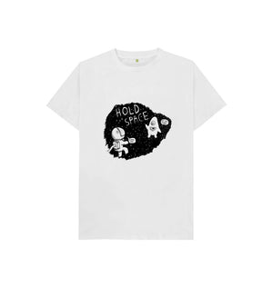White Hold Space Organic Children's T-Shirt