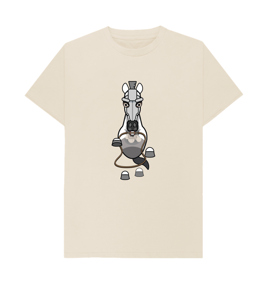 Oat Organic Cotton Men's T-Shirt Warhorse