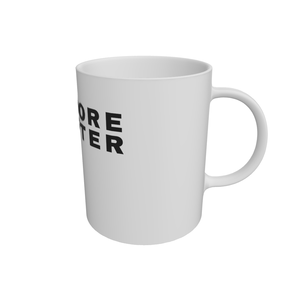 White Mug Front