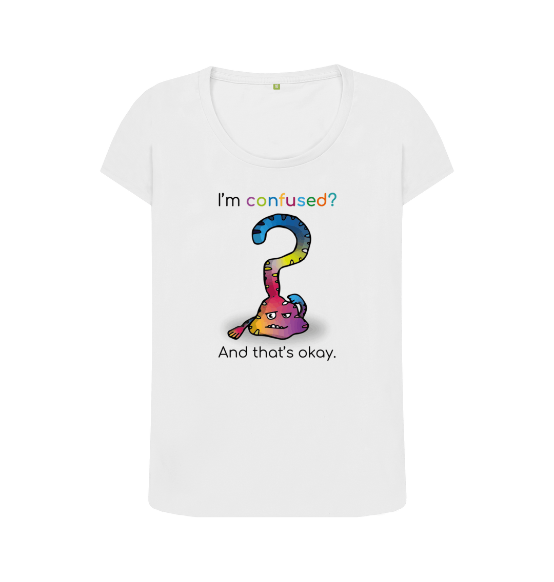 White Printed T-shirt Front