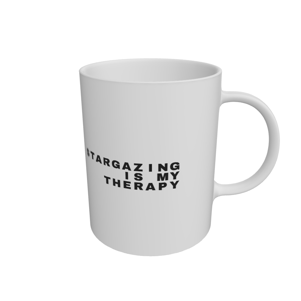 White Mug Front
