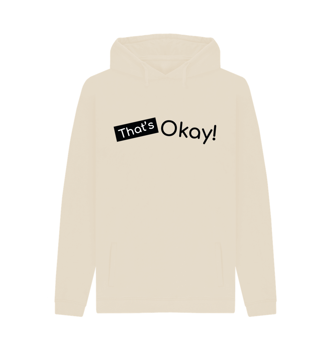 Oat Printed Hoody Front