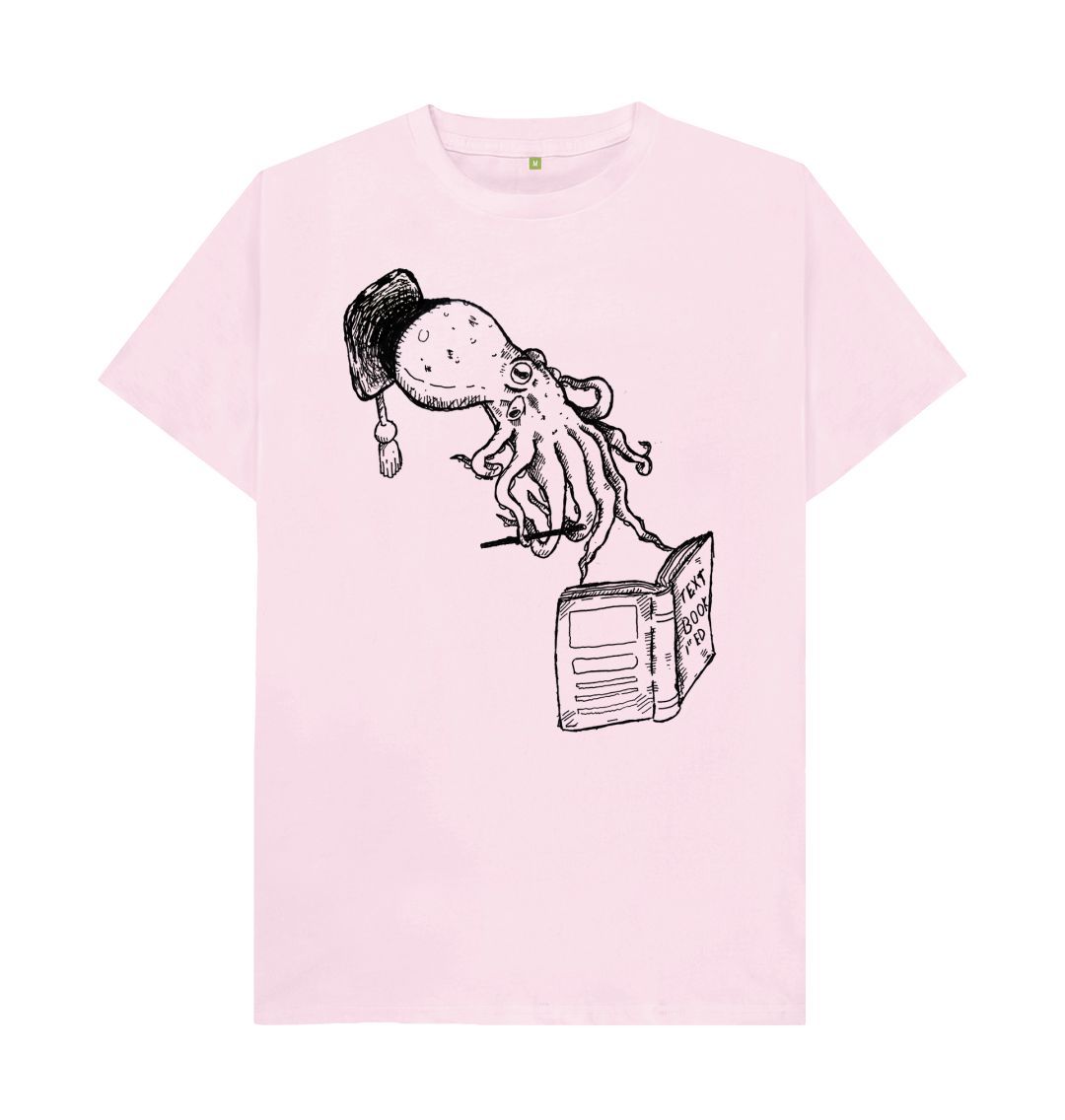 Pink Octopus Organic T-Shirt Men's