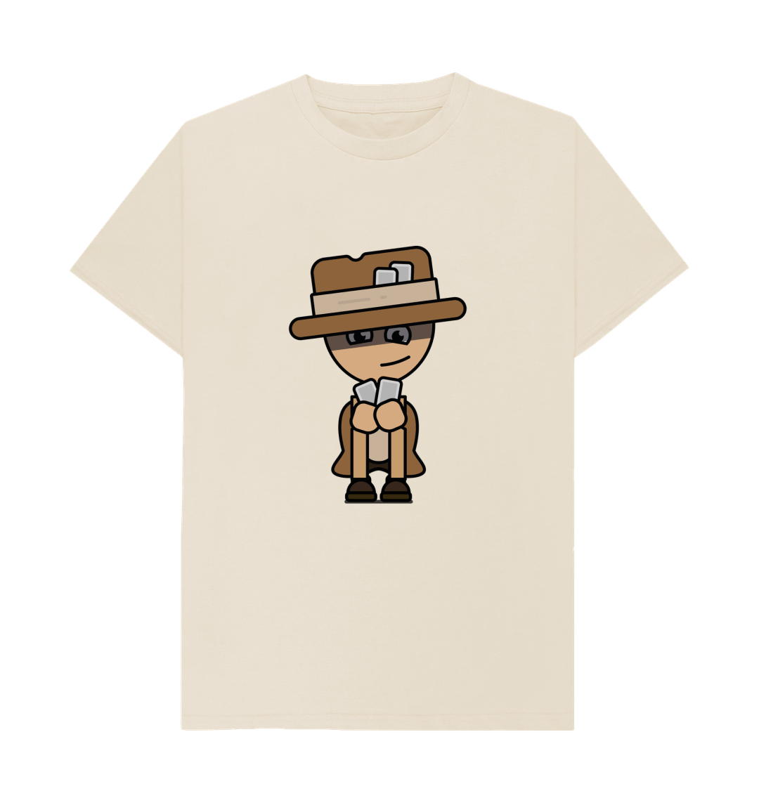 Oat Organic Cotton Card Player Gambit Men's T-Shirt