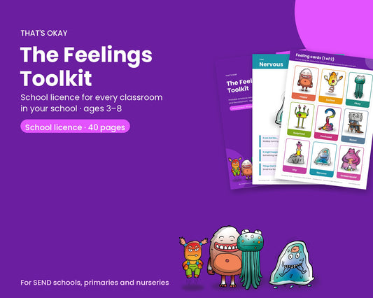 The Feelings Toolkit School Licence (Printable PDF Download)
