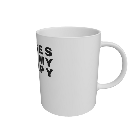 White Mug Front