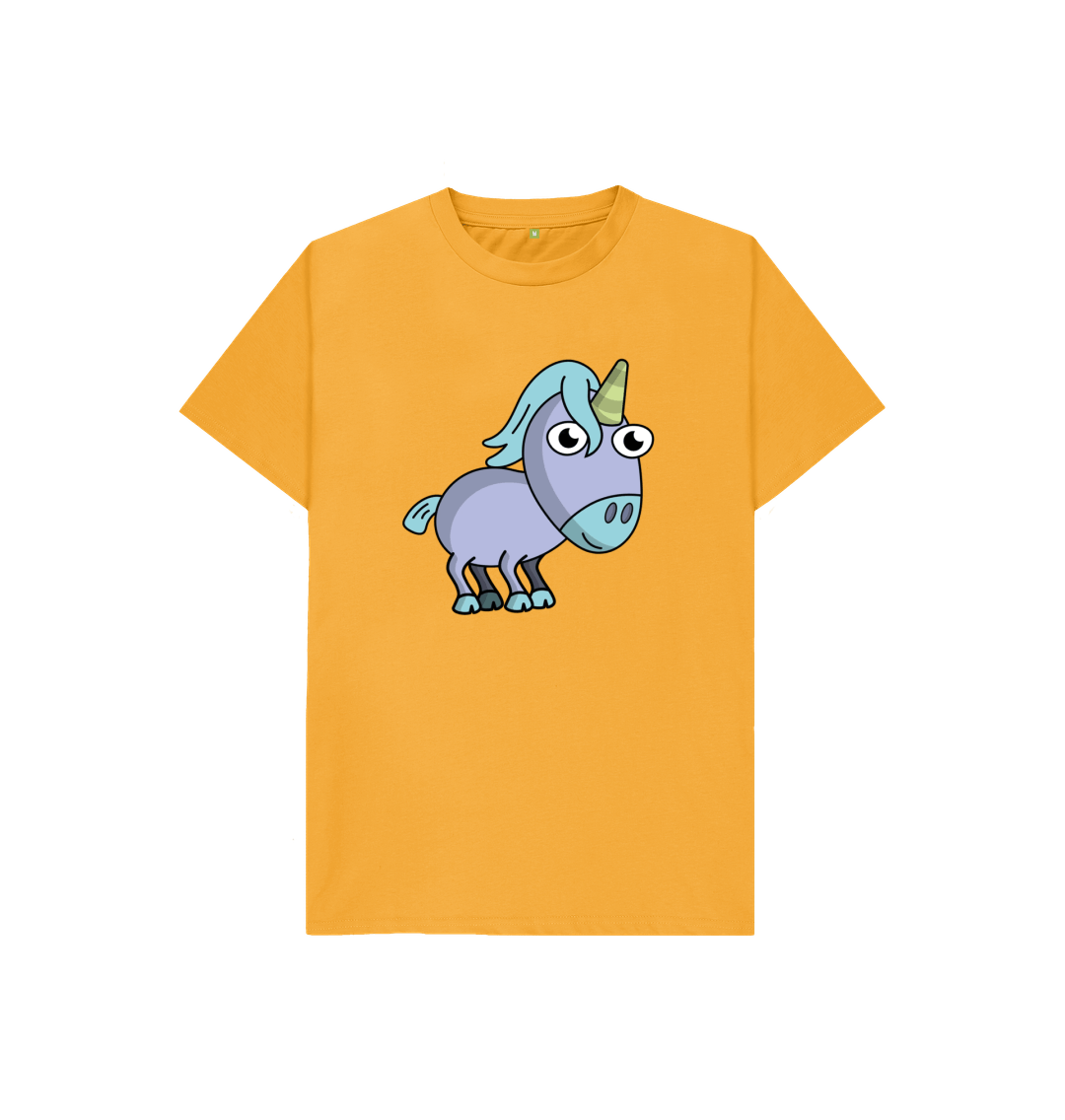 Mustard Unicorn Organic Cotton Children's T-shirt