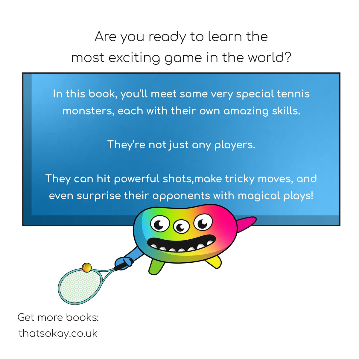 That's Tennis: Teaching Children How to Play Tennis (Digital eBook PDF)