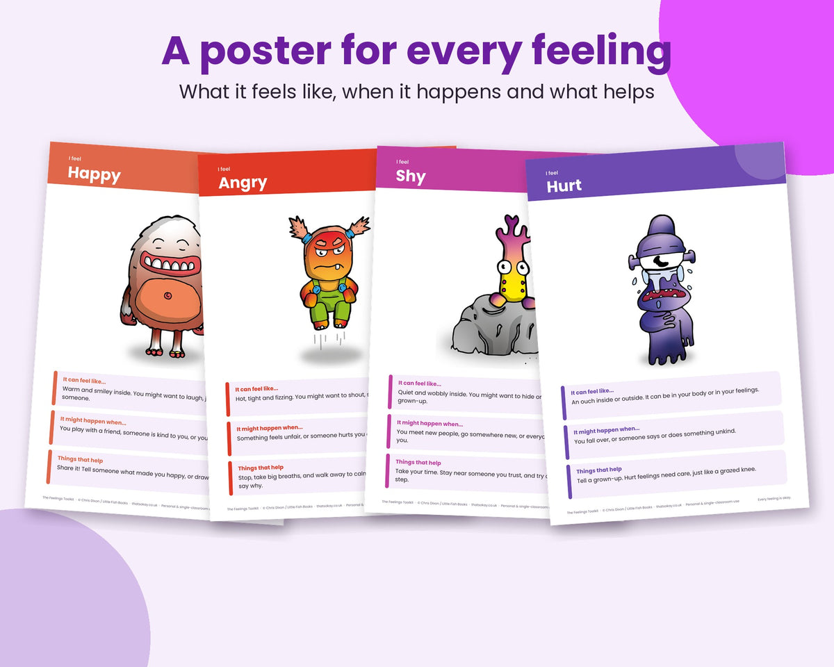 The Feelings Toolkit School Licence (Printable PDF Download)