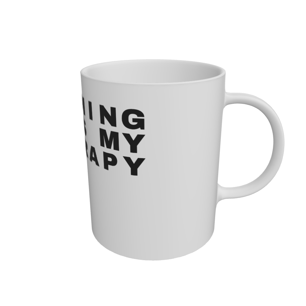 White Mug Front