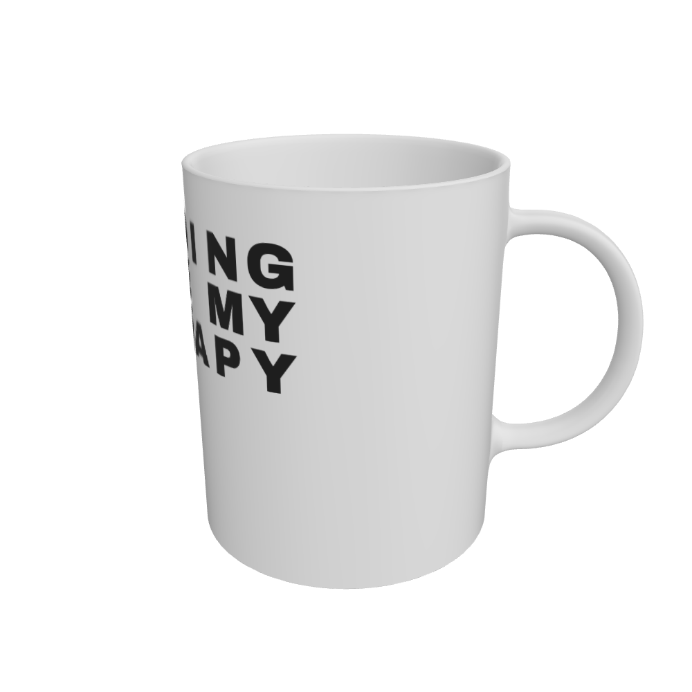 White Mug Front