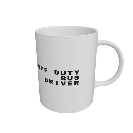 White Mug Front