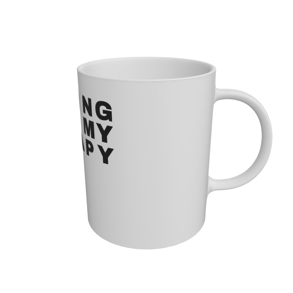 White Mug Front