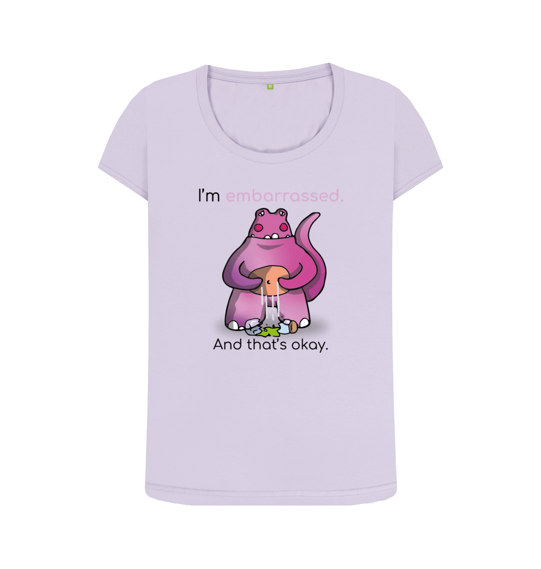 Violet Printed T-shirt Front