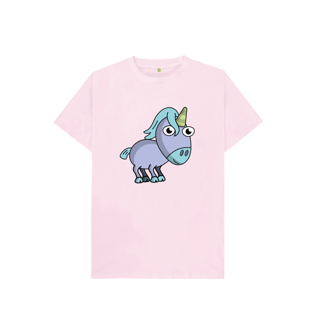 Pink Unicorn Organic Cotton Children's T-shirt