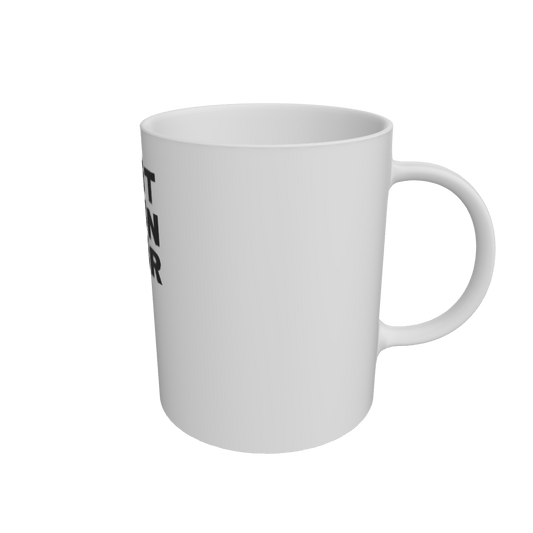 White Mug Front