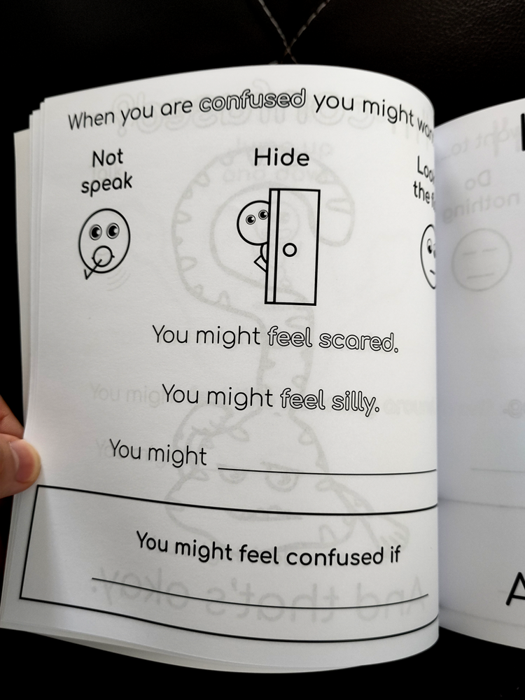 That's Okay Children's Emotions Colouring Book