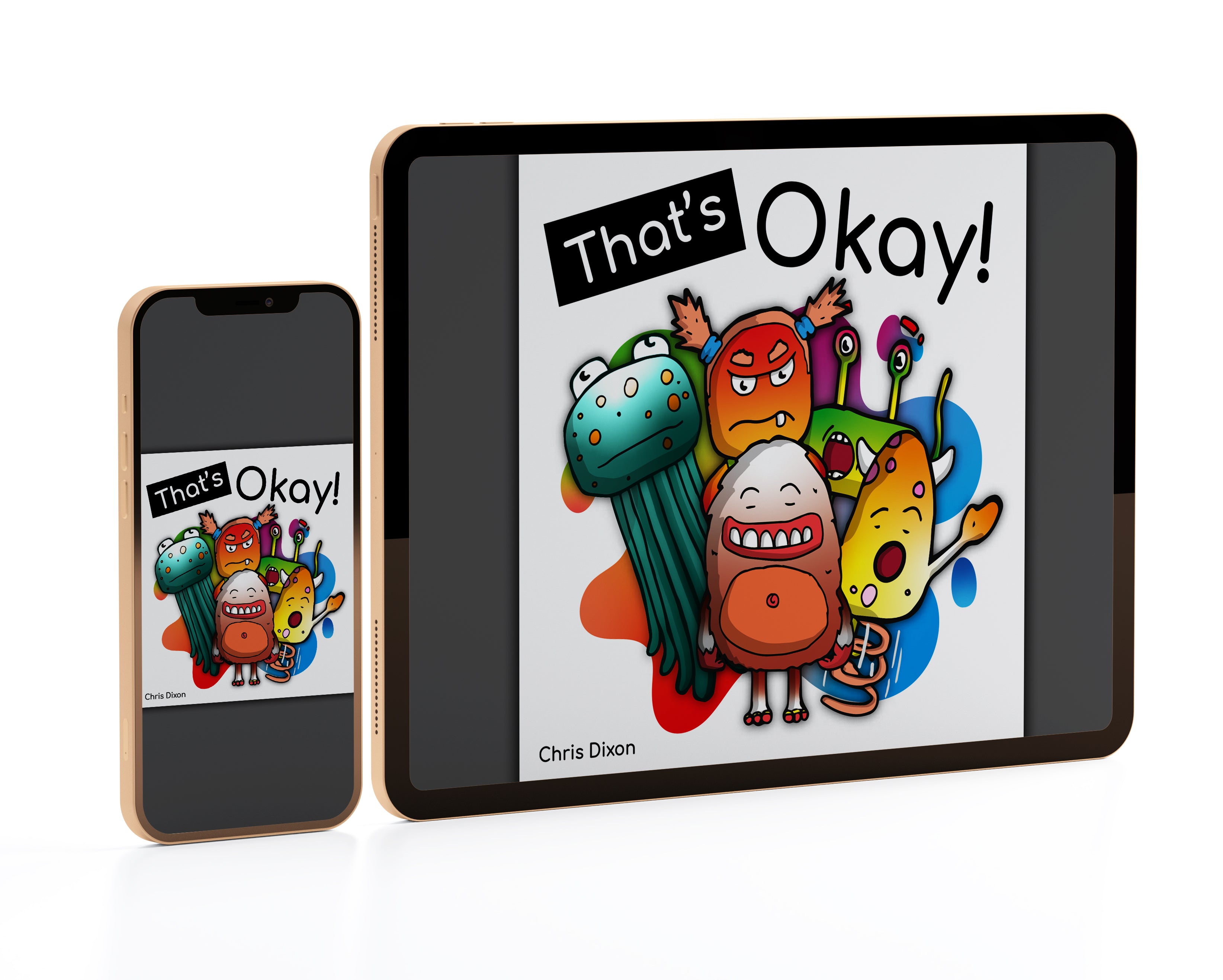 Paperback That's Okay Children's Mental Health Book - Standard Colour Print