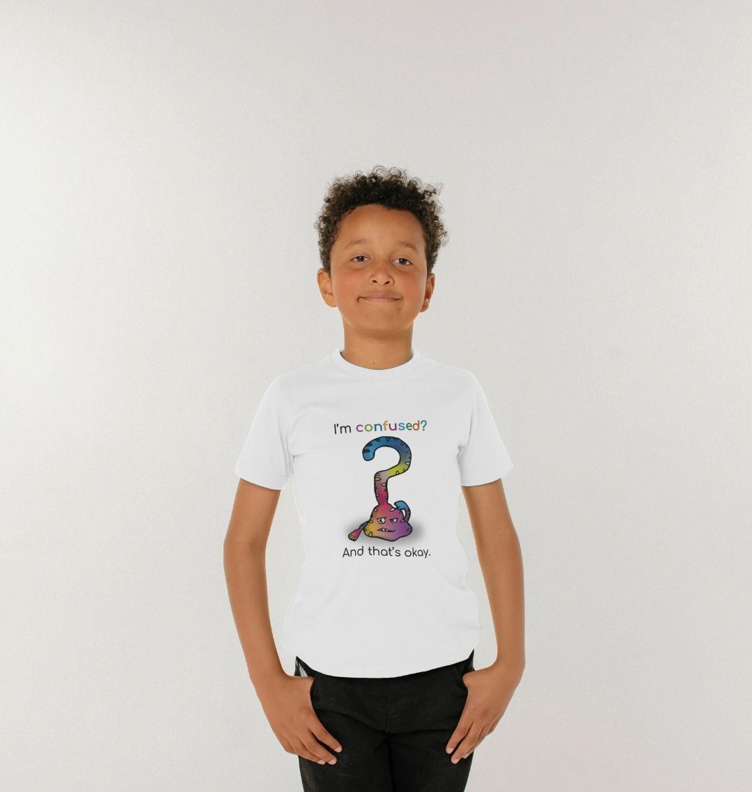 Confused Emotion Children's Organic T-Shirt